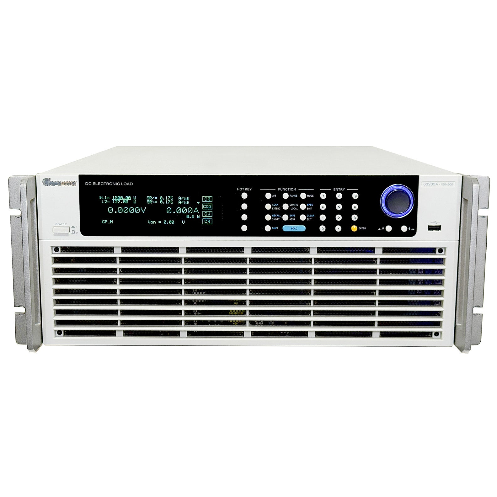 Chroma 63205A High Power DC Electronic Load, 150 V, 500 A, 5 kW