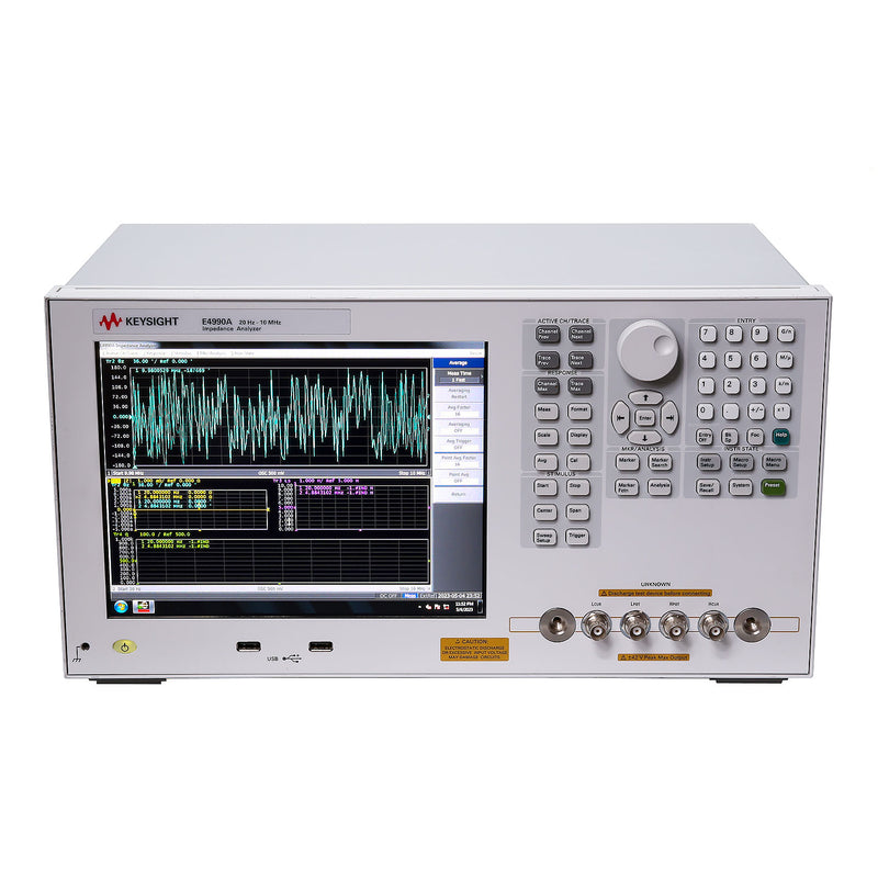 Audio frequency impedance analyzer