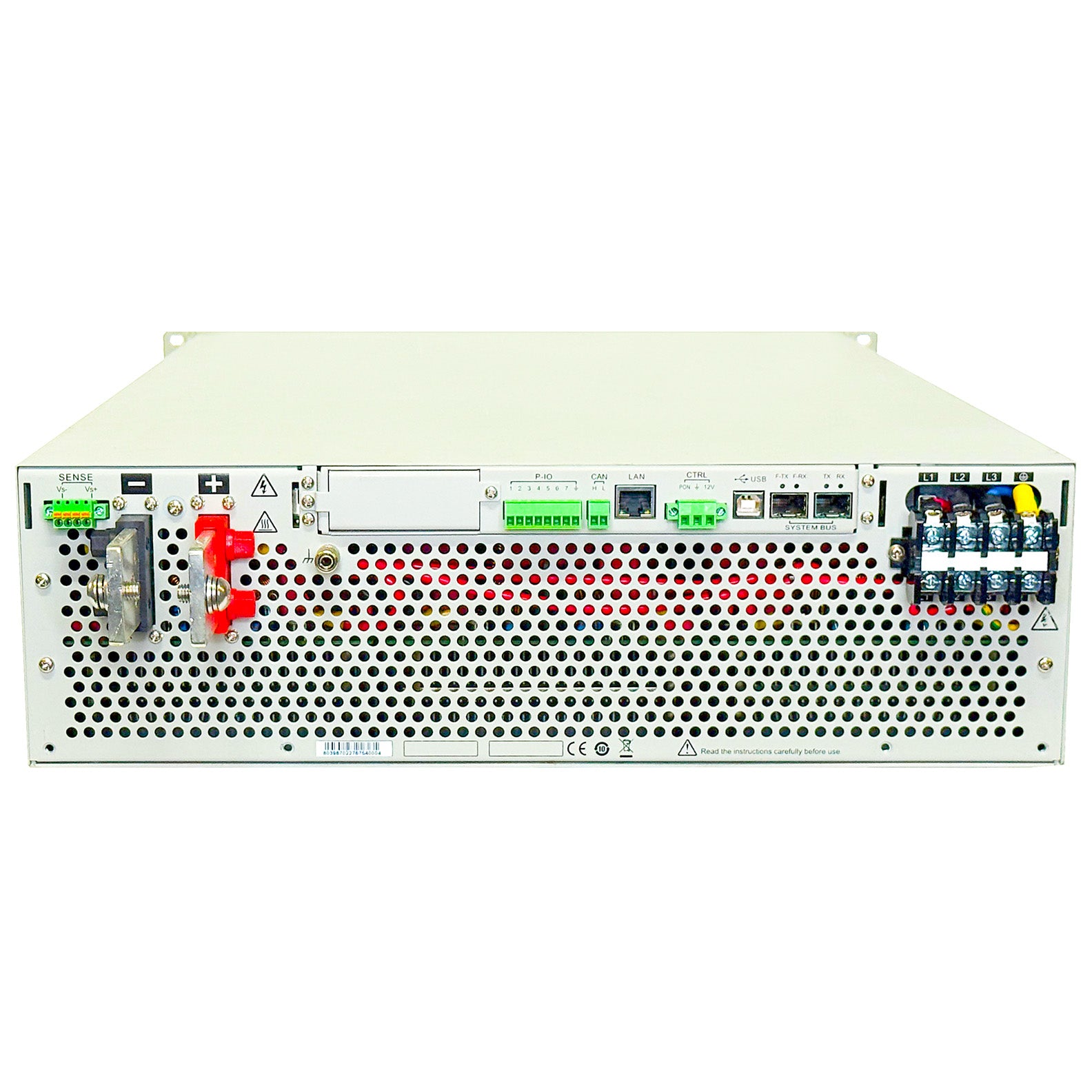 Itech IT6018C-500-120 Bidirectional Programmable DC Power Supply, 0 to 500 V, 0 to 120 A, 18 kW, GPIB, USB, LAN