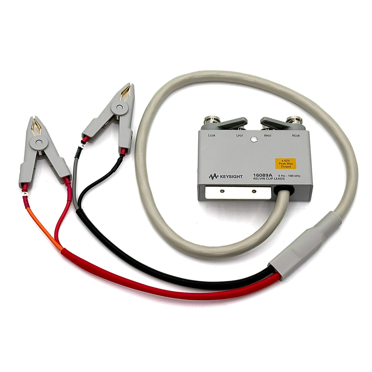 その他 Ck Keysight / Agilent 16089A Large Kelvin Clip Leads, 5 Hz to 100 kHz