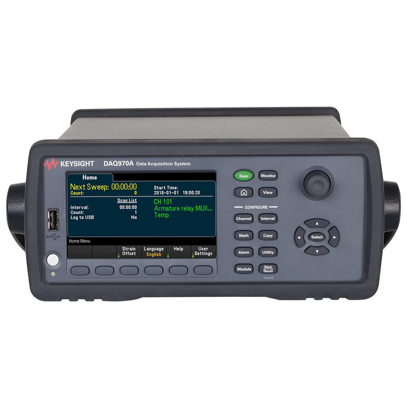 Keysight / Agilent DAQ970A Data Acquisition/Switch Unit, USB, LAN