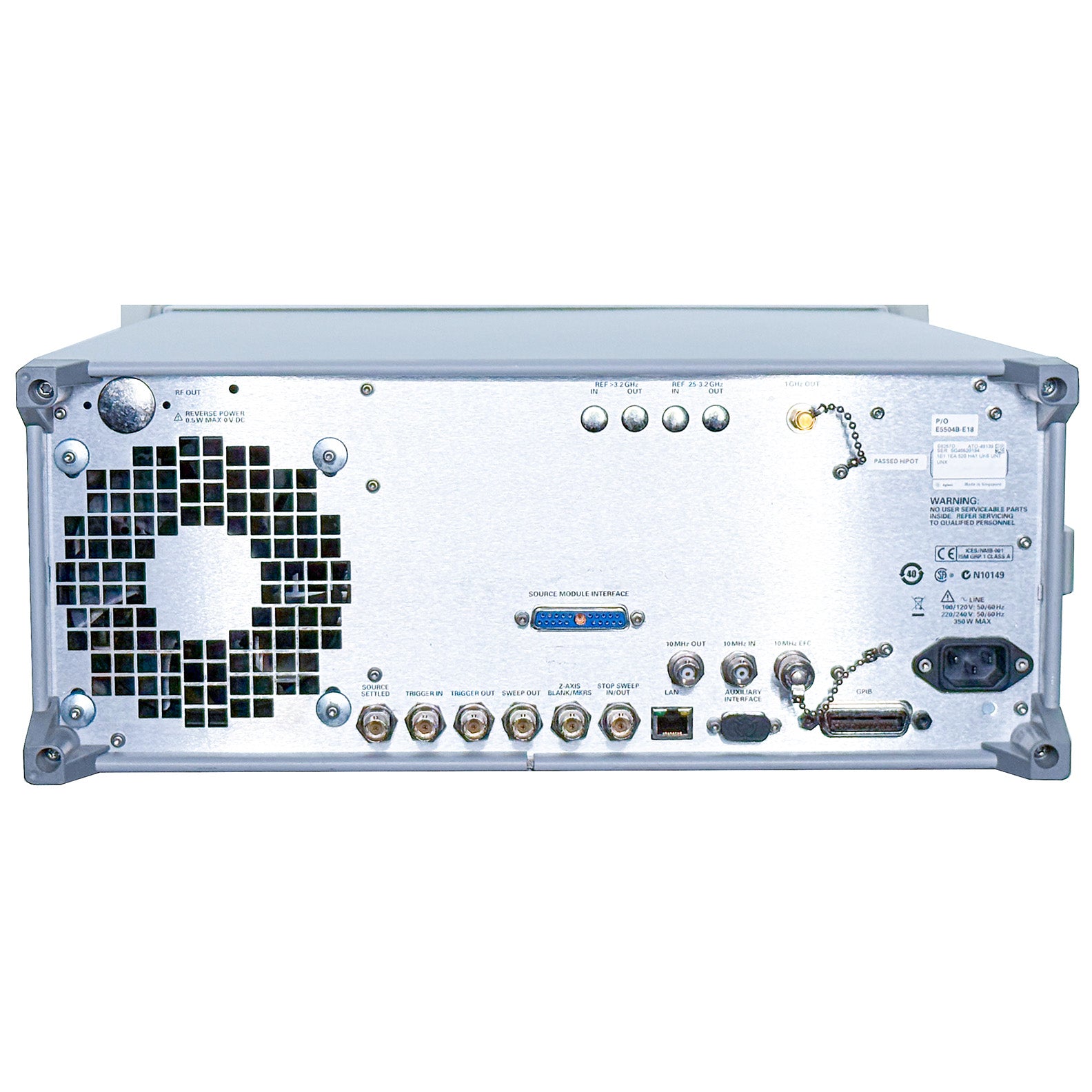 Keysight / Agilent E8257D 520 PSG CW Signal Generator, 250 kHz to 20 GHz