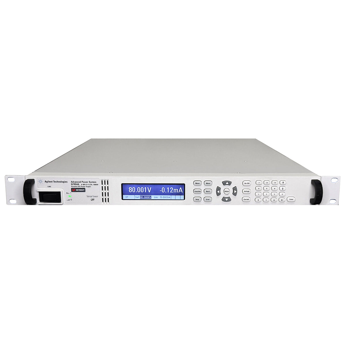 Keysight N7954A Autoranging DC Power Supply, 0-80 Vdc, 0-12.5 A