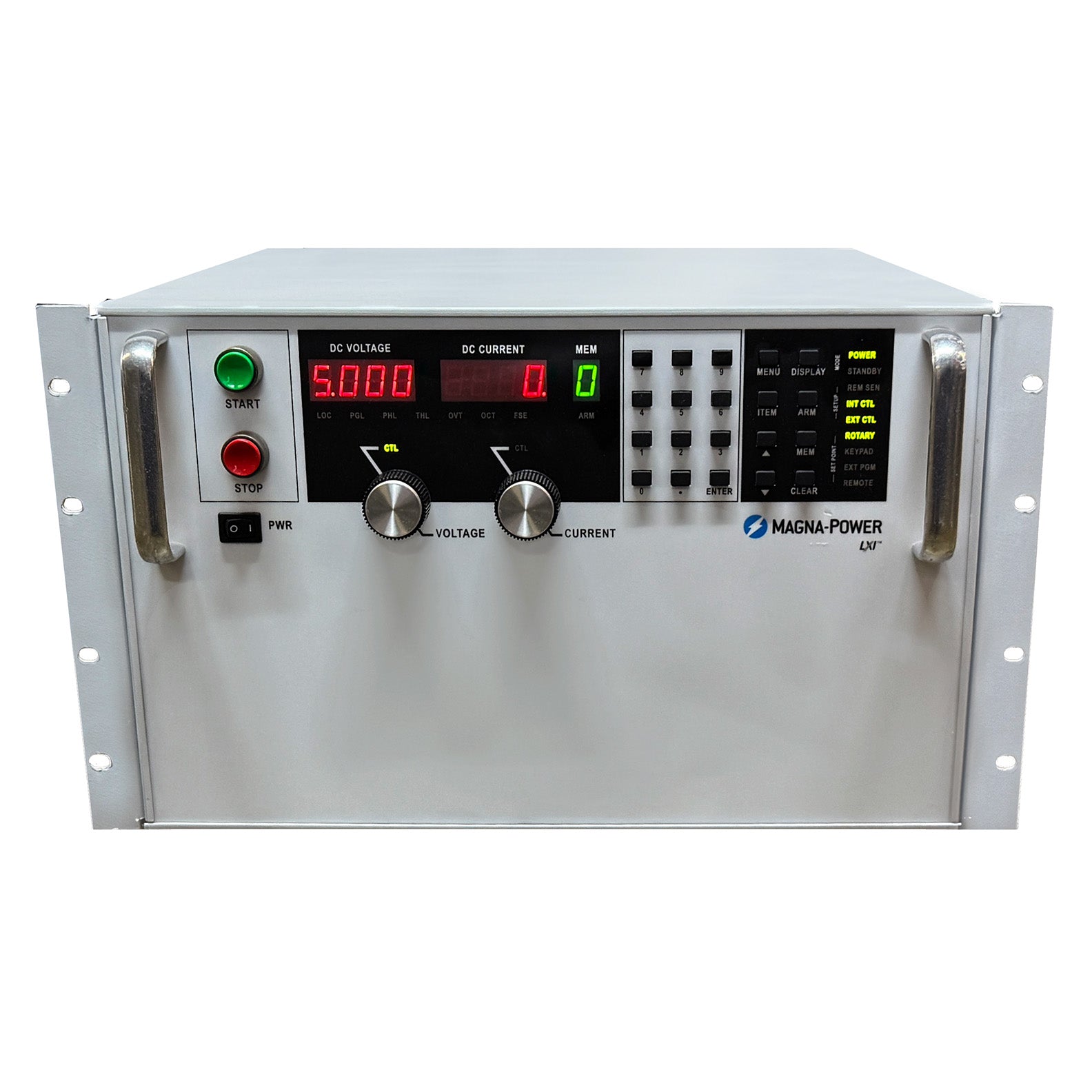 Magna-Power TSD5-1800 DC Power Supply,  0 to 5 V, 0 to 1800 A, 9 kW, 208 Vac