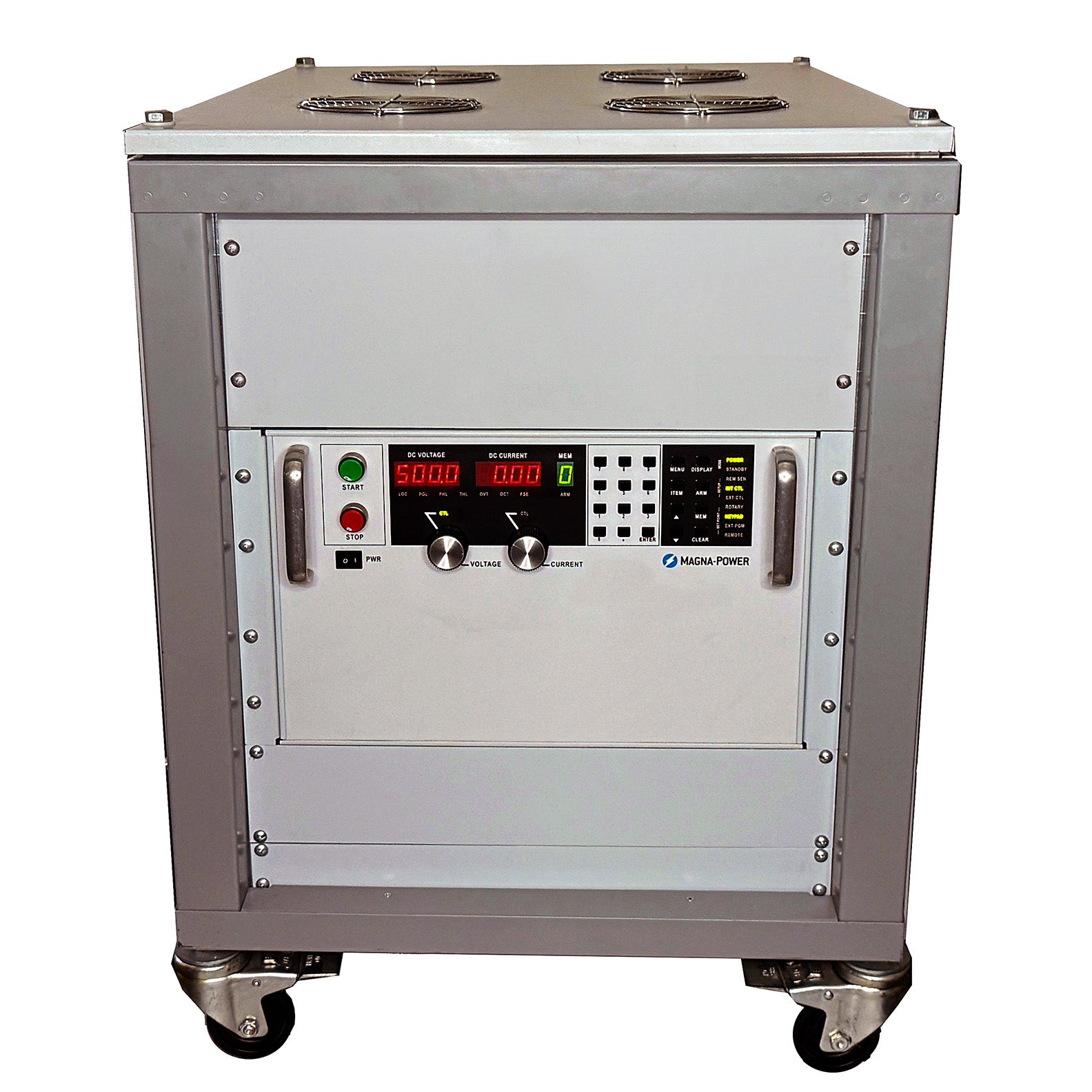 Magna-Power TSD500-60 DC Power Supply, 0 to 500 V, 0 to 60 A, 30 kW, 208 Vac