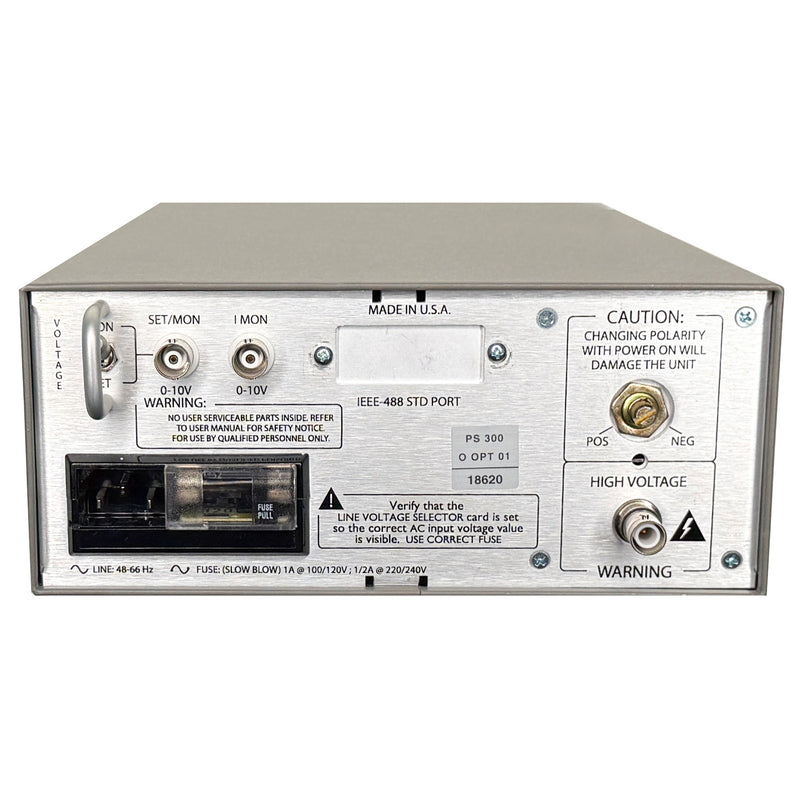 Stanford Research PS350 High Voltage Power Supply, ±100 V to ±5 kV, 5 mA
