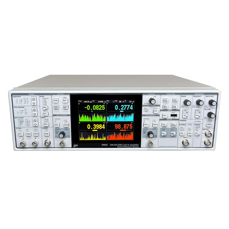 Stanford Research SR860 DSP Lock-In Amplifier, 1 mHz to 500 kHz