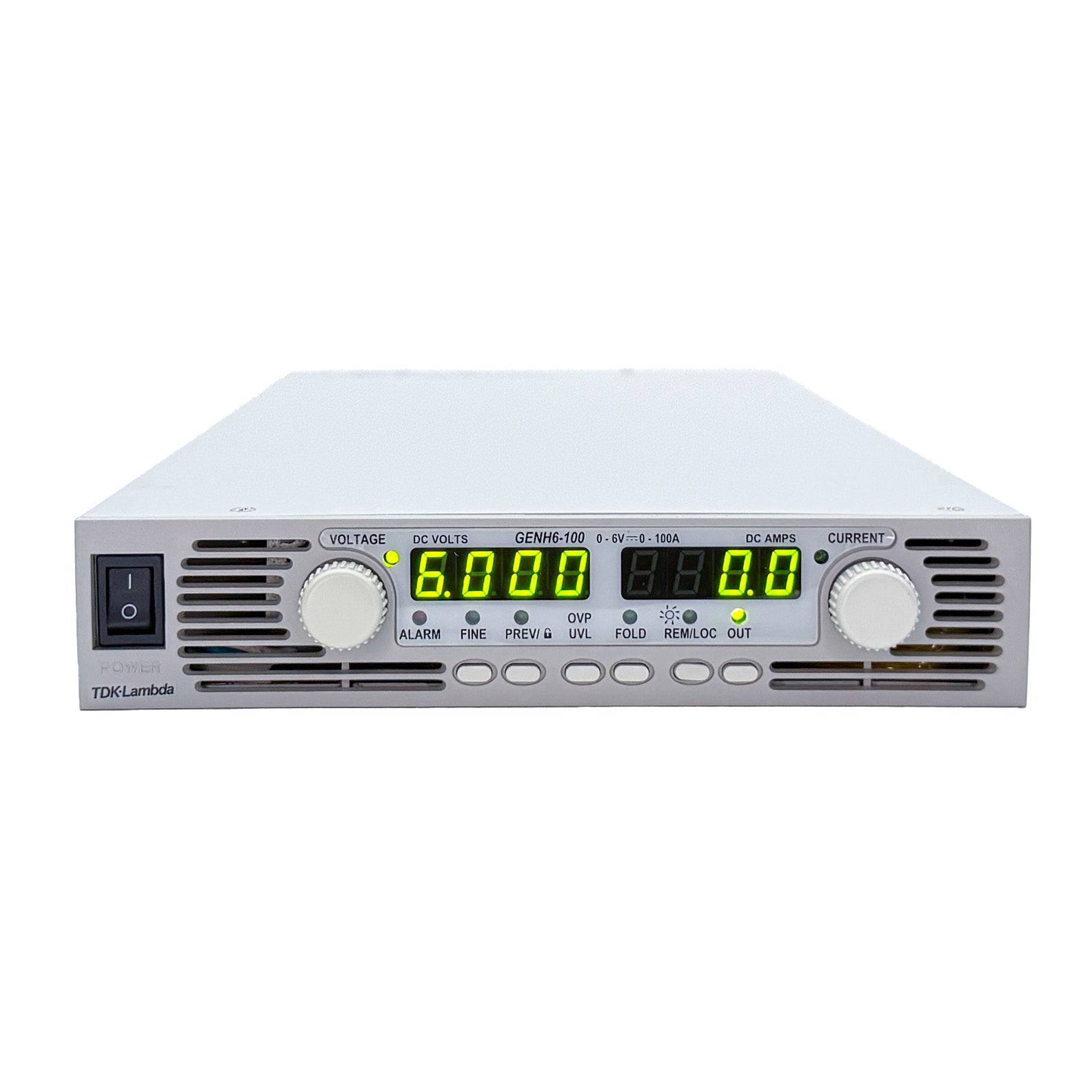 TDK-Lambda GENH 6-100 Programmable DC Power Supply, 0 to 6 V, 0 to 100 A
