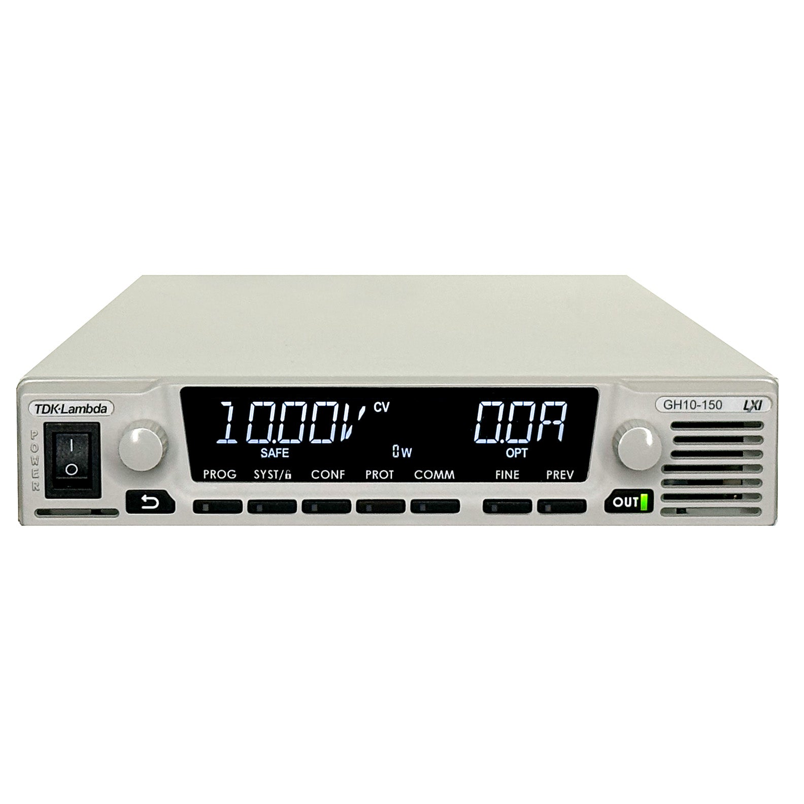 TDK-Lambda GENESYS+ GH10-150 Programmable DC Power Supply, 0 to 10 V, 0 to 150 A, 1500 W