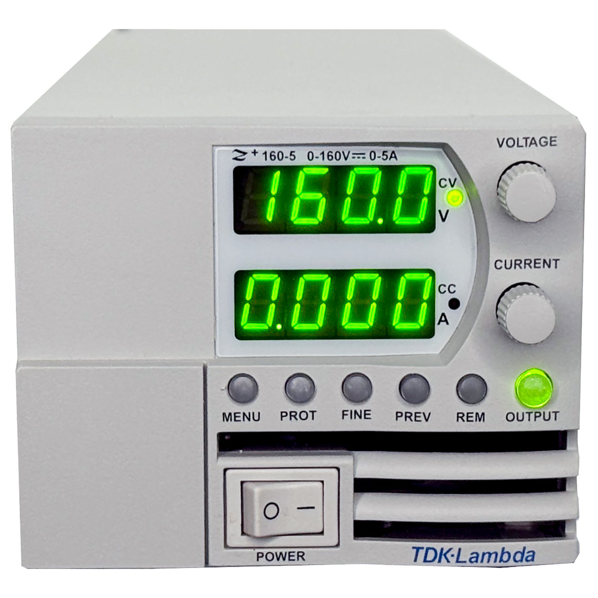 TDK-Lambda Z+ Z160-5 Programmable DC Power Supply, 0 to 160 V, 0 to 5 A, 800 W
