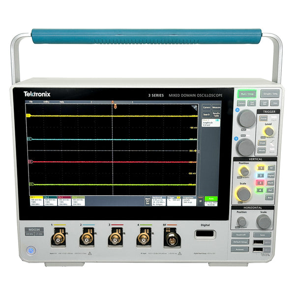 Tektronix MDO34 3-BW-200 Mixed Domain Oscilloscope, 200 MHz, 4 Channel
