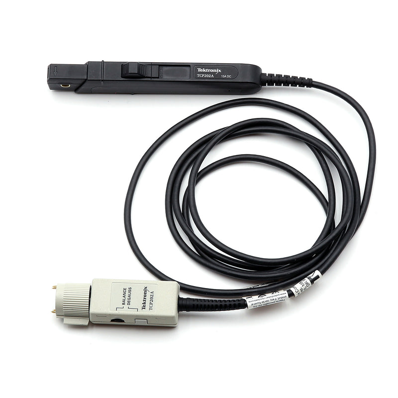 Tektronix TCP202A AC/DC Current Probe DC to 50 MHz, 15 A