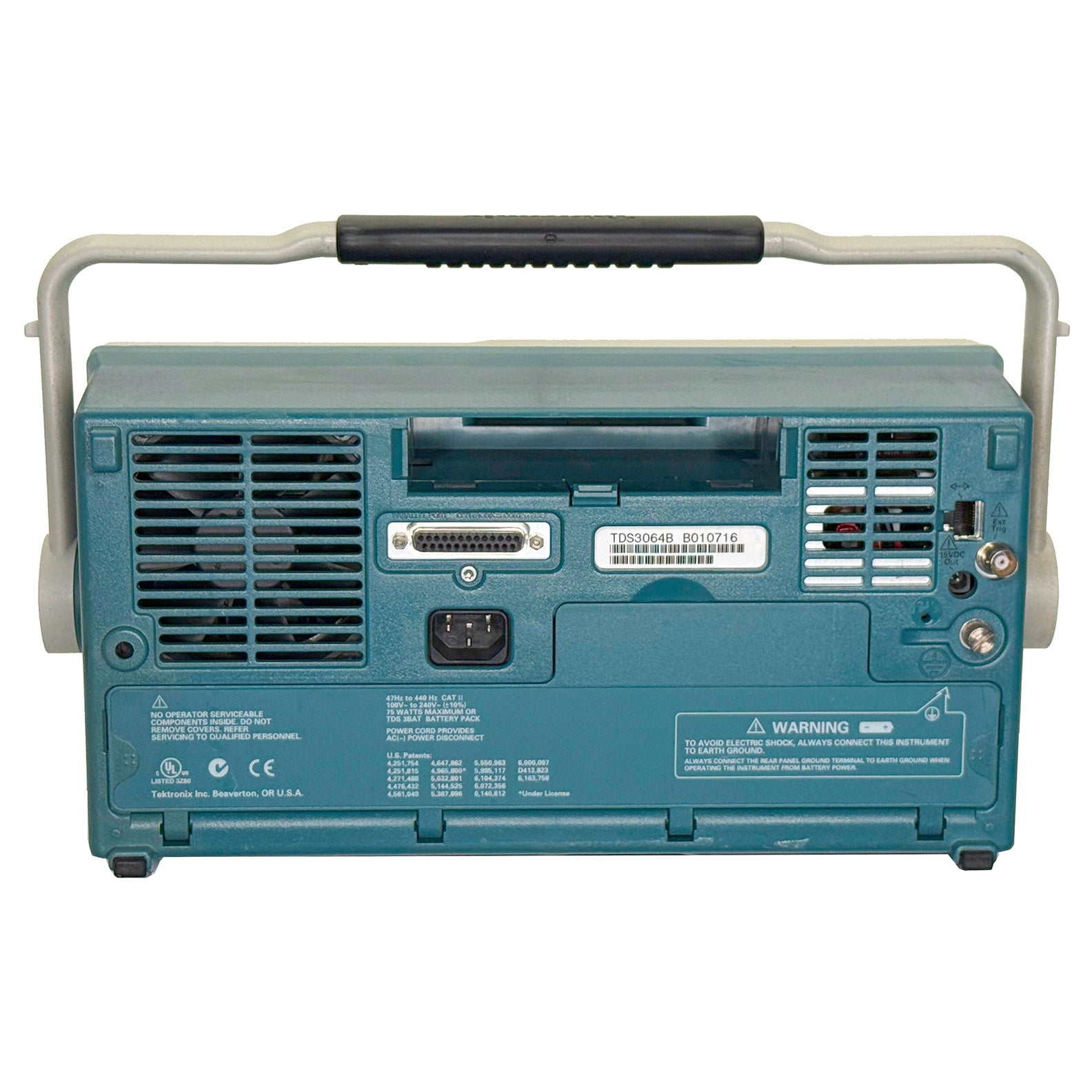 Tektronix TDS3064B Digital Phosphor Oscilloscope, 600 MHz, 4 Channel