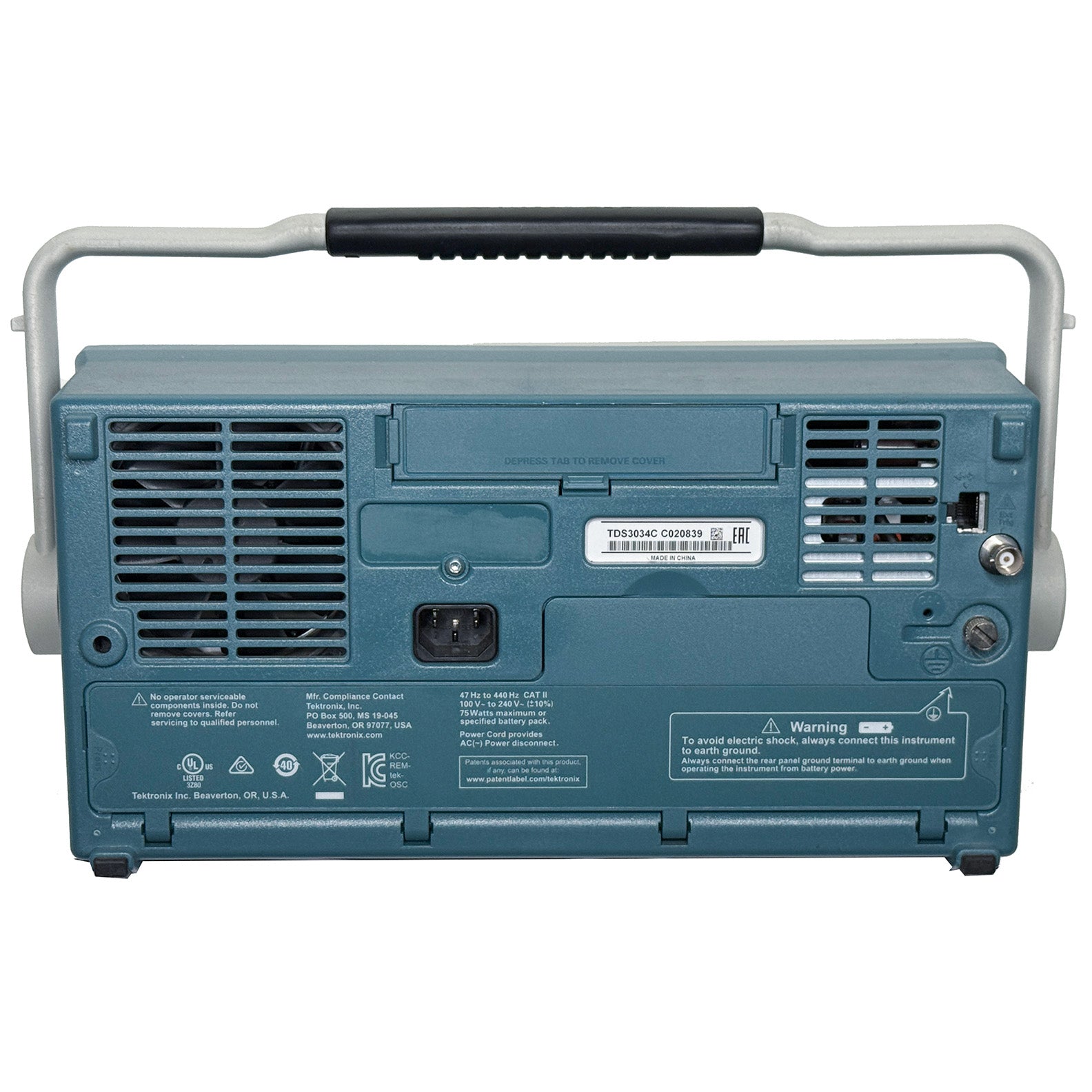 Tektronix TDS3034C Digital Phosphor Oscilloscope, 300 MHz, 4 Channel