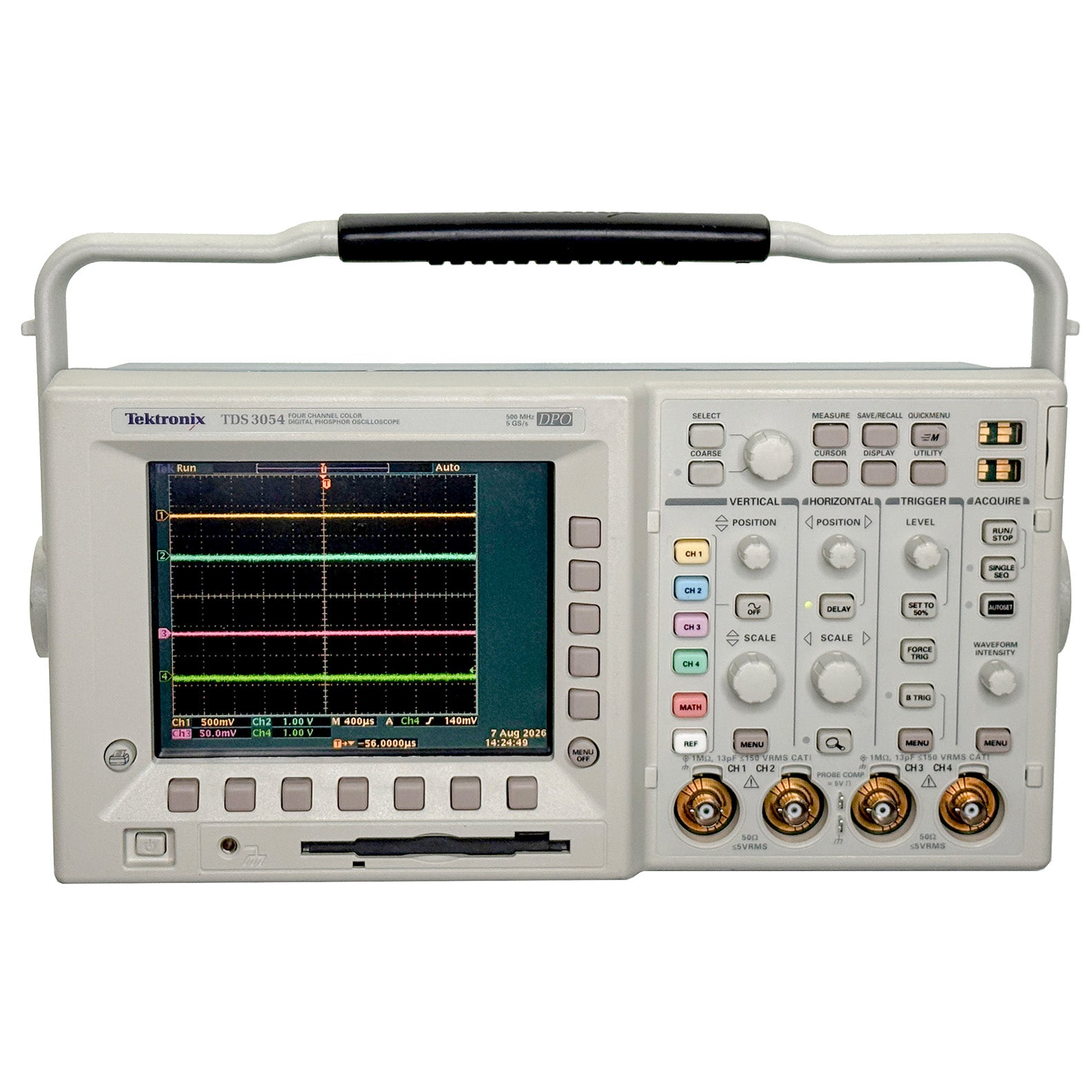 Tektronix TDS3054 Digital Phosphor Oscilloscope, 500 MHz, 4 Channel