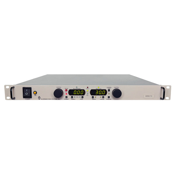 XP Power / Glassman FJ30P04.0-22 High Voltage DC Power Supply, 0 to +30 kVdc, 0 to 4 mA