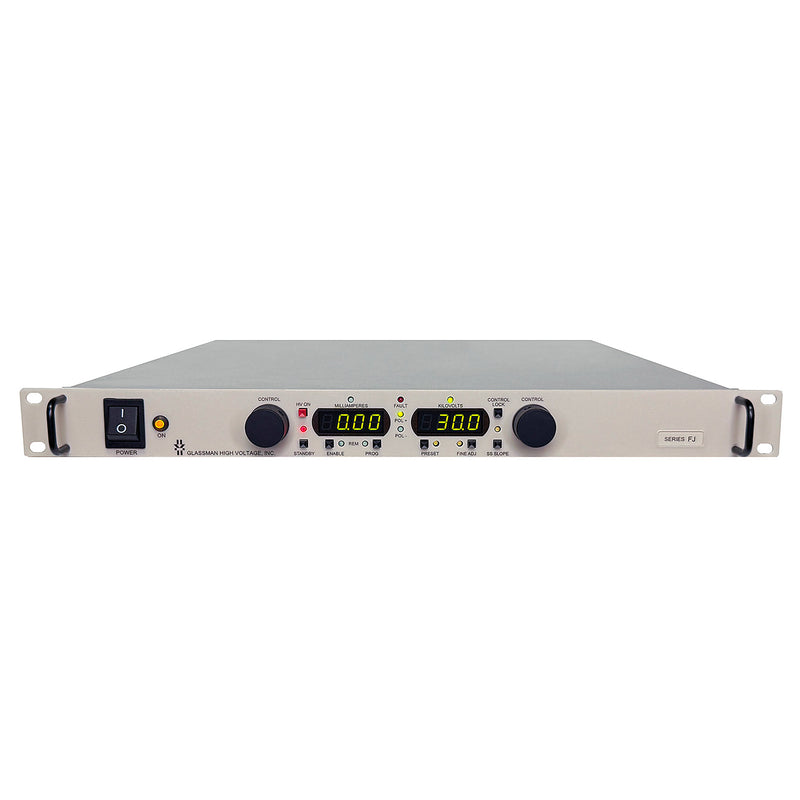 XP Power / Glassman FJ30P04.0-22 High Voltage DC Power Supply, 0 to +30 kVdc, 0 to 4 mA