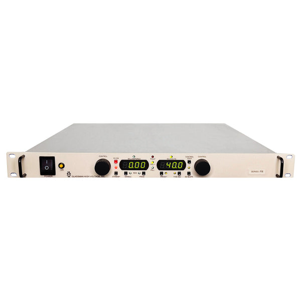 XP Power / Glassman FR40P7.5 High Voltage DC Power Supply, 0 to +40 kVdc, 0 to 7.5 mA