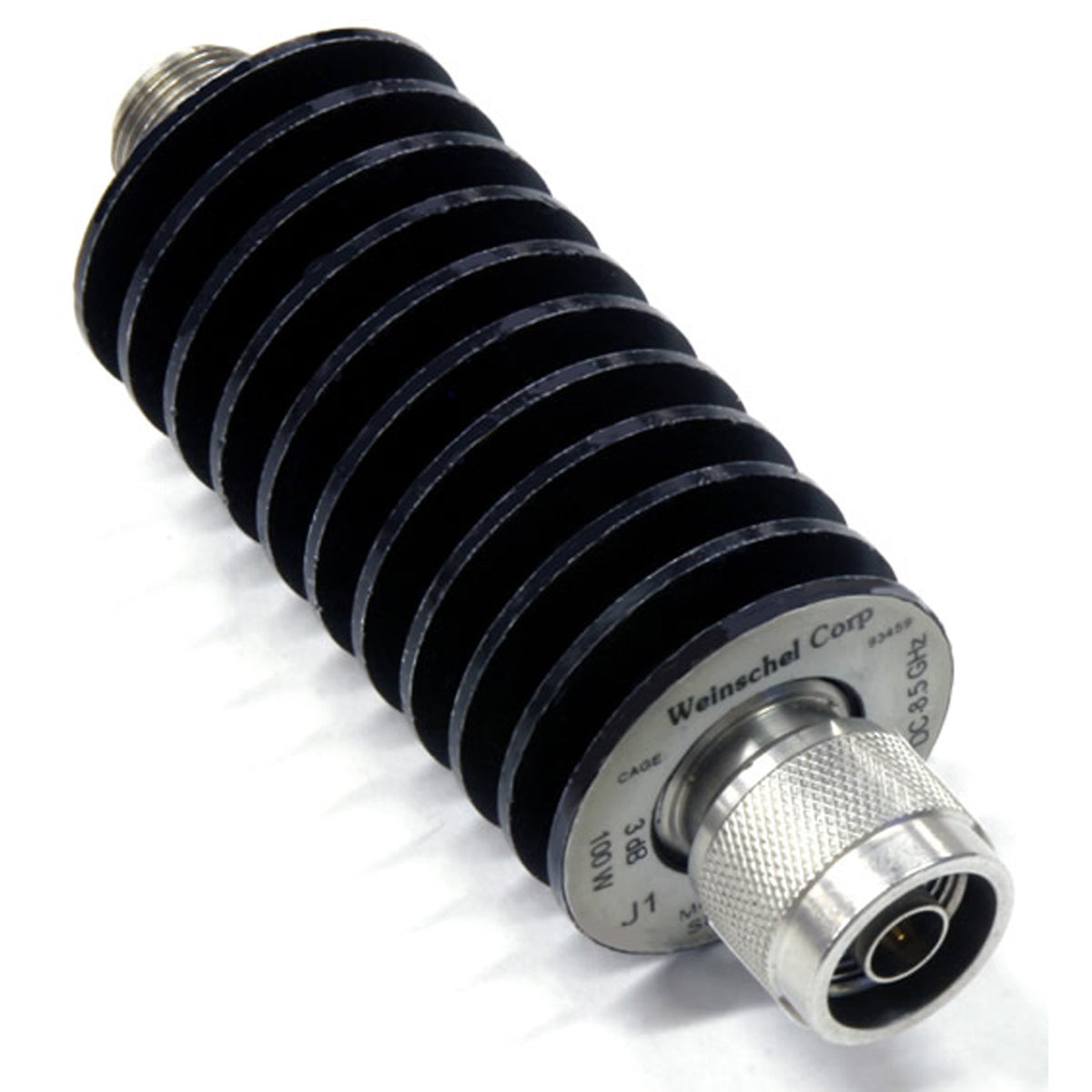 API / Weinschel 24 Coaxial Attenuator, dc to 8.5 GHz, 50 W, N