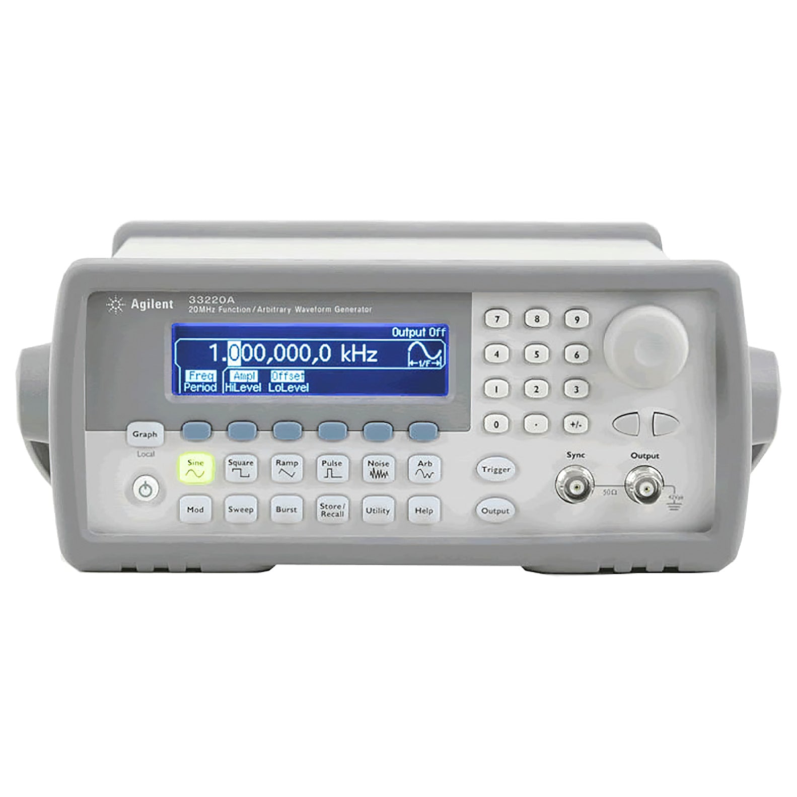 Keysight / Agilent 33220A Function / Arbitrary Waveform Generator, 20 MHz