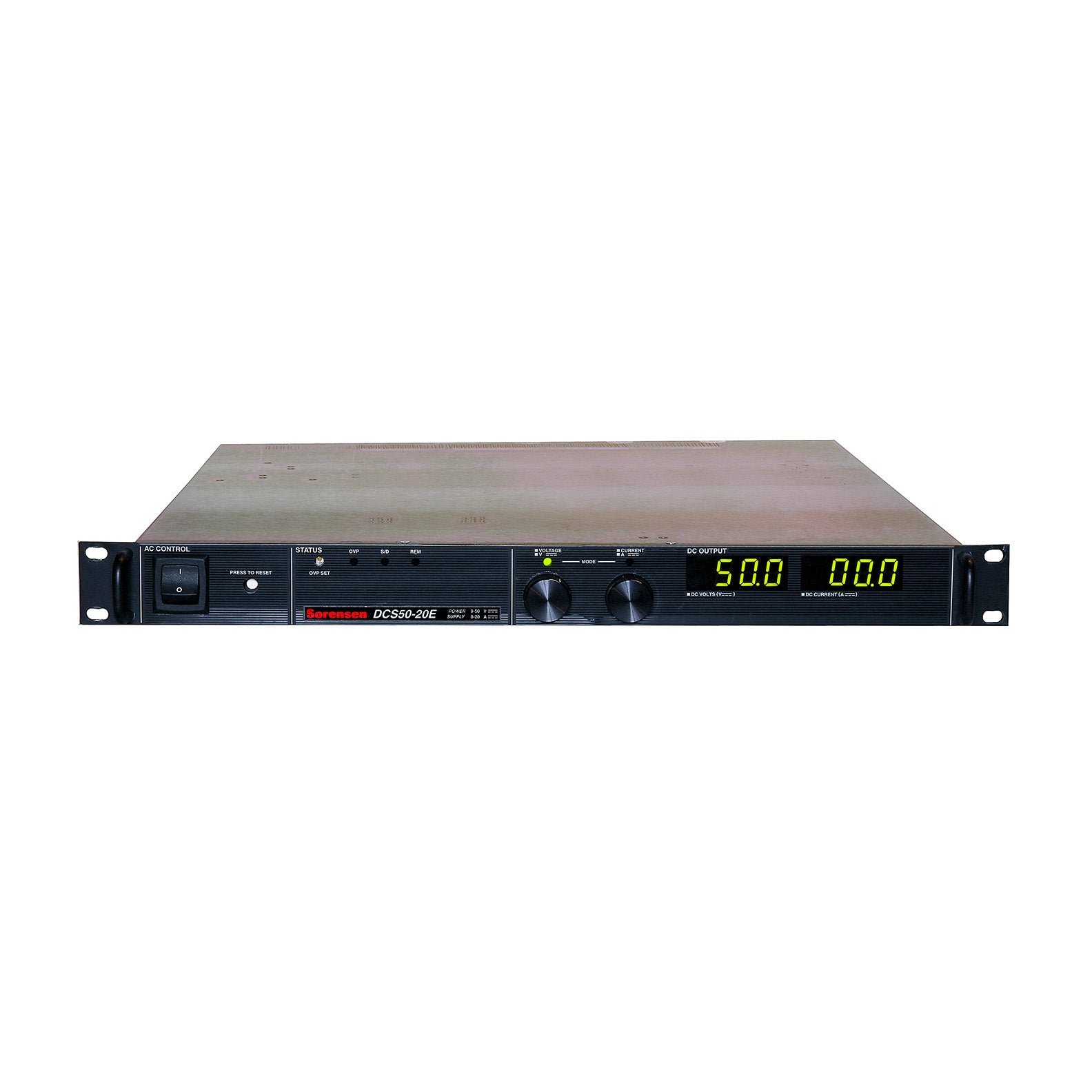 Ametek / Sorensen DCS 50-20E Programmable DC Power Supply, 0 to 50 Vdc, 0 to 20 A