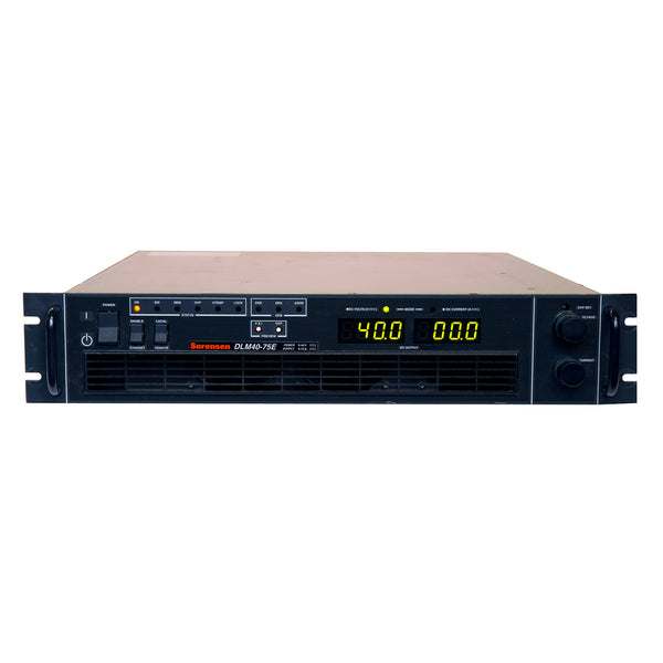 Ametek / Sorensen DLM 40-75E Programmable DC Power Supply, 0 to 40 Vdc, 0 to 75 A