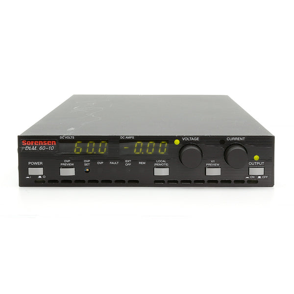Ametek / Sorensen DLM 60-10 DC Power Supply, 60 V, 10 A | Refurbished