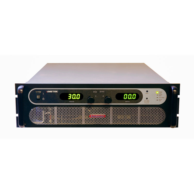 Ametek / Sorensen SGE30X167C-0AAA Programmable Precision High Power DC Power Supply, 0 to 30 Vdc, 0 to 167 A