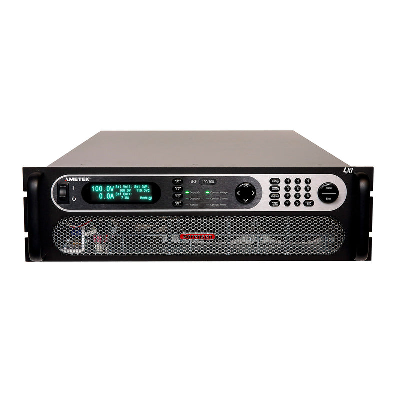Ametek / Sorensen SGI100X100C-1CAAPF Programmable Precision High Power DC Power Supply, 0 to 100 Vdc, 0 to 100 A, LAN