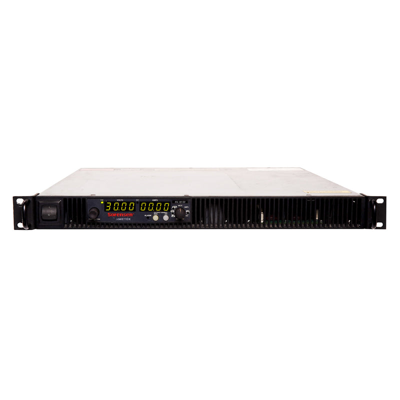 Ametek / Sorensen / Xantrex XG 30-50 Programmable DC Power Supply, 0 to 30 Vdc, 0 to 50 A