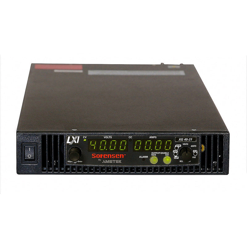Ametek / Sorensen / Xantrex XG 40-21 MEB Programmable DC Power Supply, 0 to 40 Vdc, 0 to 21 A, LAN
