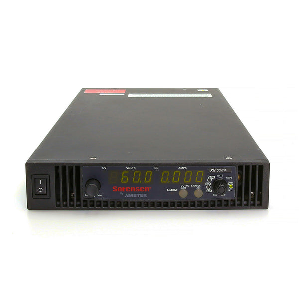 Ametek / Sorensen / Xantrex XG 60-14 Programmable DC Power Supply, 0 to 60 Vdc, 0 to 14 A