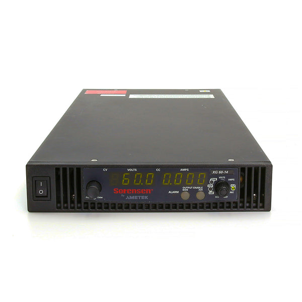 アンプ AMETEK 9306-W Ametek / Xantrex XG 60-14 DC Power Supply 60 V, 14 A | Refurbished