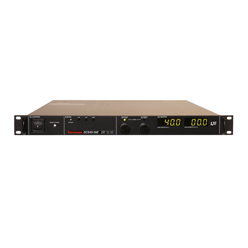 Ametek / Sorensen DCS 40-30E M130 Programmable DC Power Supply, 0 to 40 Vdc, 0 to 30 A, with LAN