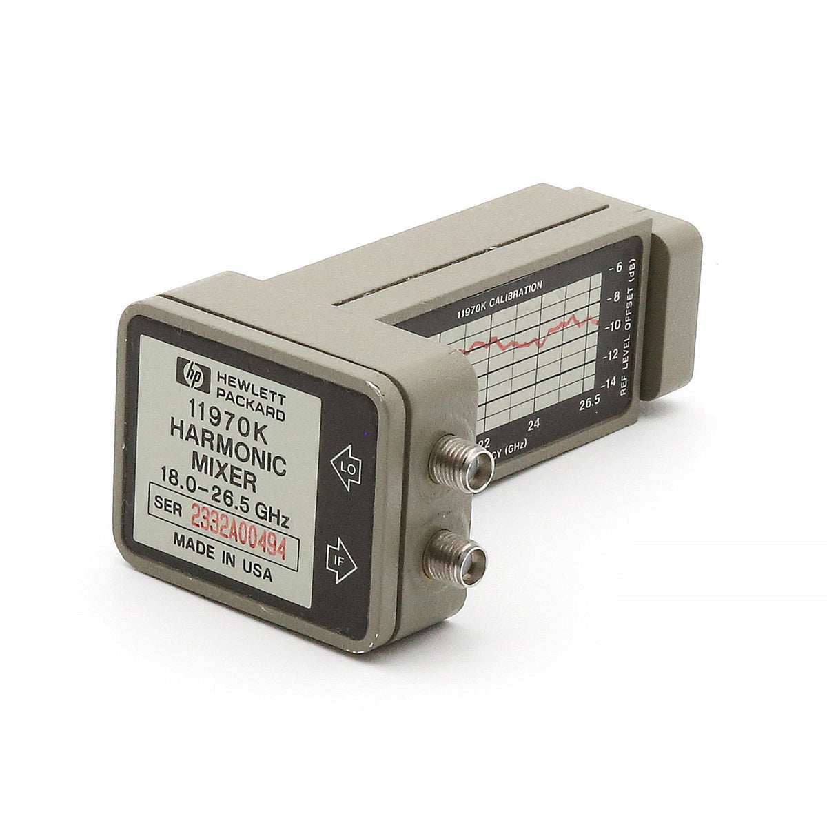 Keysight / Agilent 11970K Waveguide Harmonic Mixer, 18.0 to 26.5 GHz