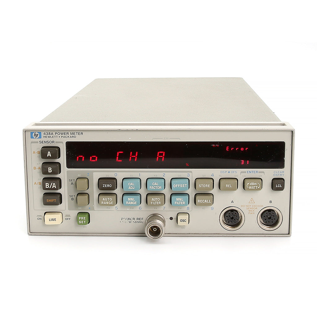 Keysight / Agilent 438A RF Power Meter, Digital, Dual Channel