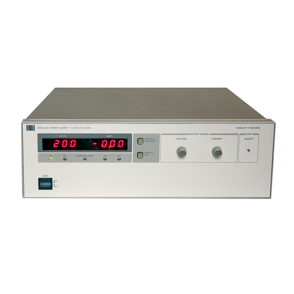Keysight / Agilent 6010A DC Power Supply, 0 to 200 Vdc, 0 to 17 A, 1200 W