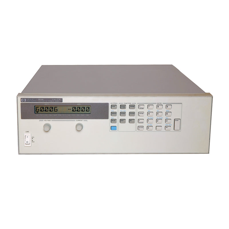 Keysight / Agilent 6654A DC Power Supply, 0 to 60 Vdc, 0 to 9 A, GPIB