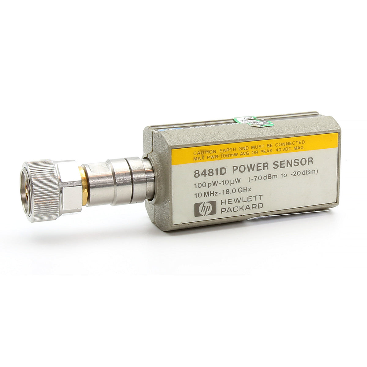 Keysight 8481D Power Sensor, 10 MHz to 18 GHz, 100 pW to 10 µW
