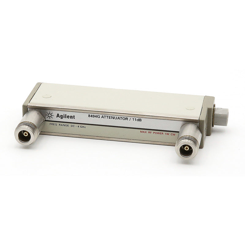 Keysight / Agilent 8494G Step Attenuator, dc to 4 GHz, 0 to 11 dB, 1 dB steps, Programmable