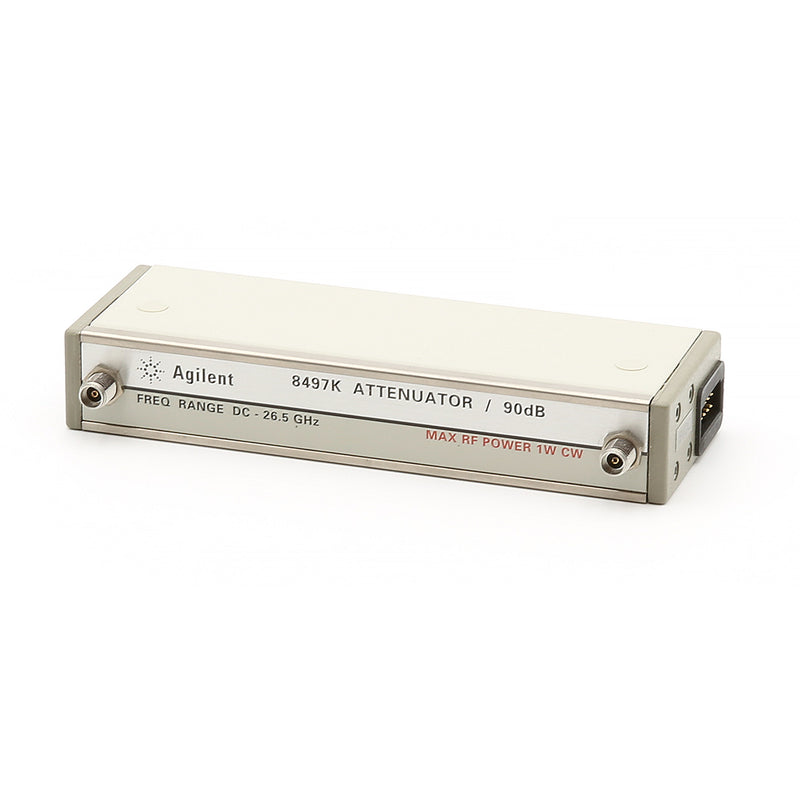 Keysight / Agilent 8497K 004 Step Attenuator, dc to 26.5 GHz, 0 to 90 dB, 10 dB steps, 3.5mm(f)