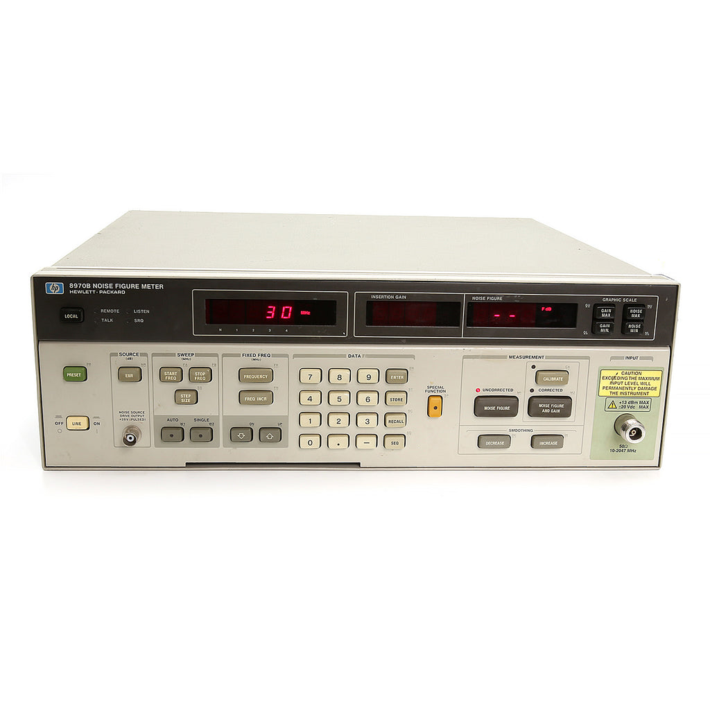 Keysight / Agilent 8970B Noise Figure Meter, 10 MHz to 1600 MHz