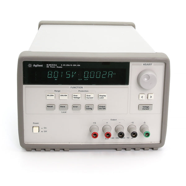 Keysight / Agilent E3633A 200W DC Power Supply, 8V, 20A or 20V, 10A