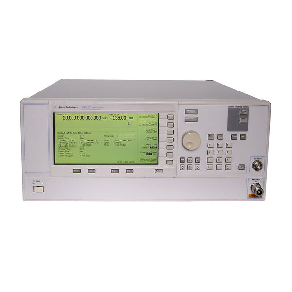 Keysight / Agilent E8247C 007 1ED 520 PSG CW Signal Generator, 250 kHz to 20 GHz