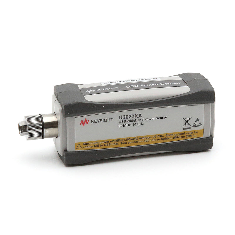 Keysight / Agilent U2022XA USB Power Sensor, 50 MHz to 40 GHz, -30 to +20 dBm / -45 dBm to 20 dBm
