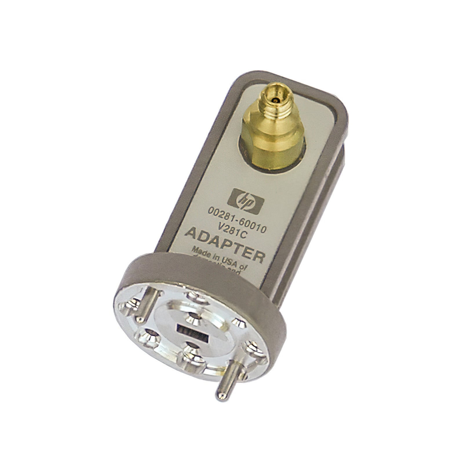 Keysight V281C Coaxial Waveguide Adapter, 1.00 mm (f), 50 to 75 GHz