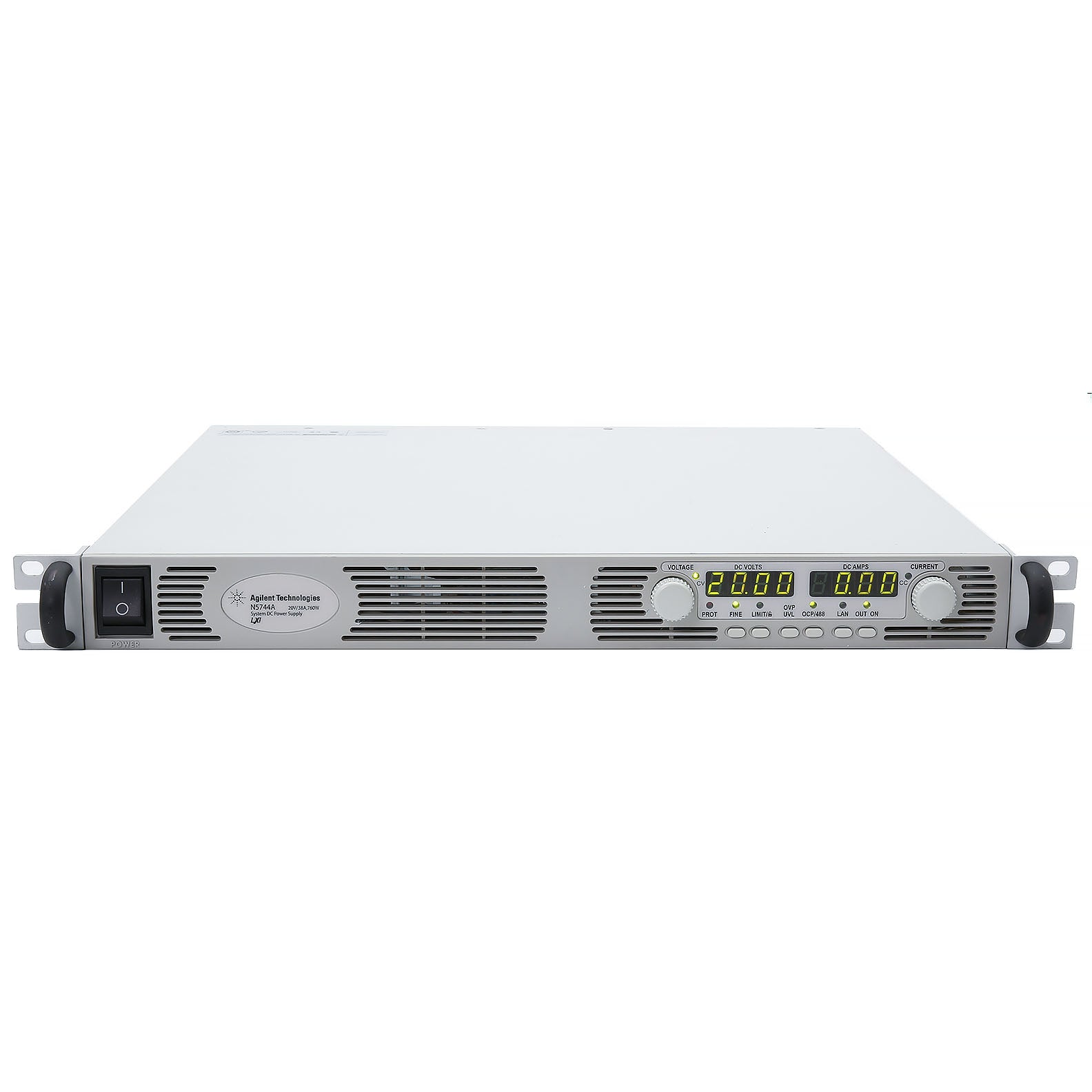 Keysight / Agilent N5744A DC Power Supply, 0 to 20 Vdc, 0 to 38 A, 760 W