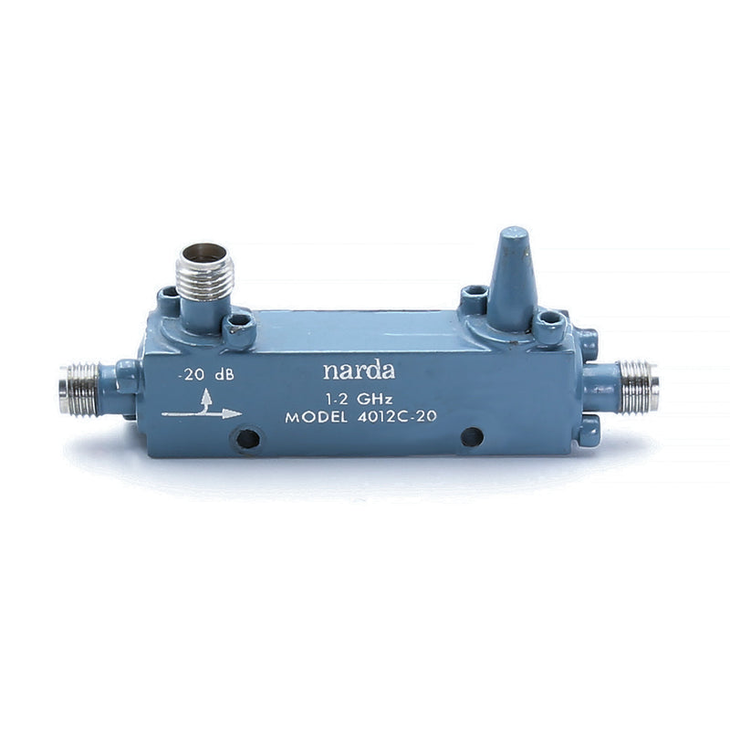 Narda 4012C-20 Directional Coupler, 1 to 2 GHz, 20 dB, SMA(f)