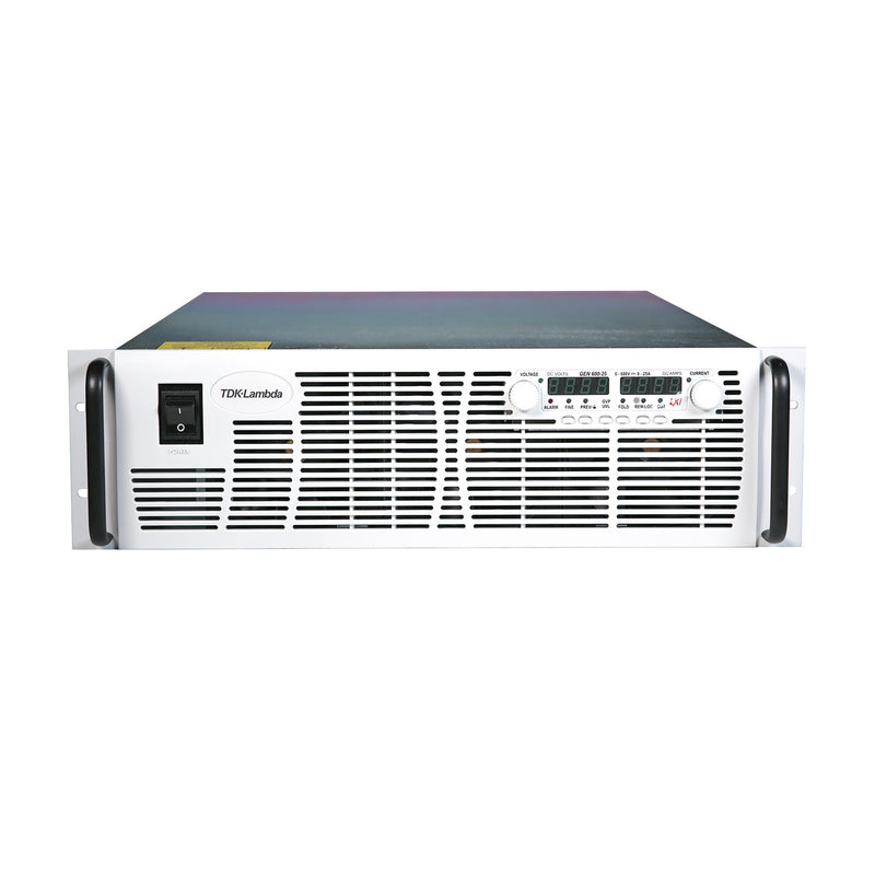 TDK-Lambda GEN 600-25 LAN Programmable DC Power Supply, 0 to 600 V, 0 to 25 A, 3 Phase 480 Vac