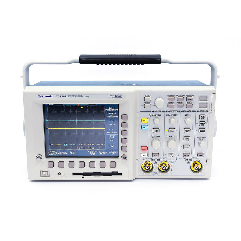 Tektronix TDS3012 Digital Phosphor Oscilloscope, 100 MHz, 2 Channel